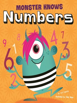 cover image of Monster Knows Numbers